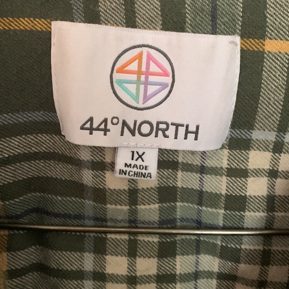 Green Plaid Long-sleeve T - Picture 3 of 13